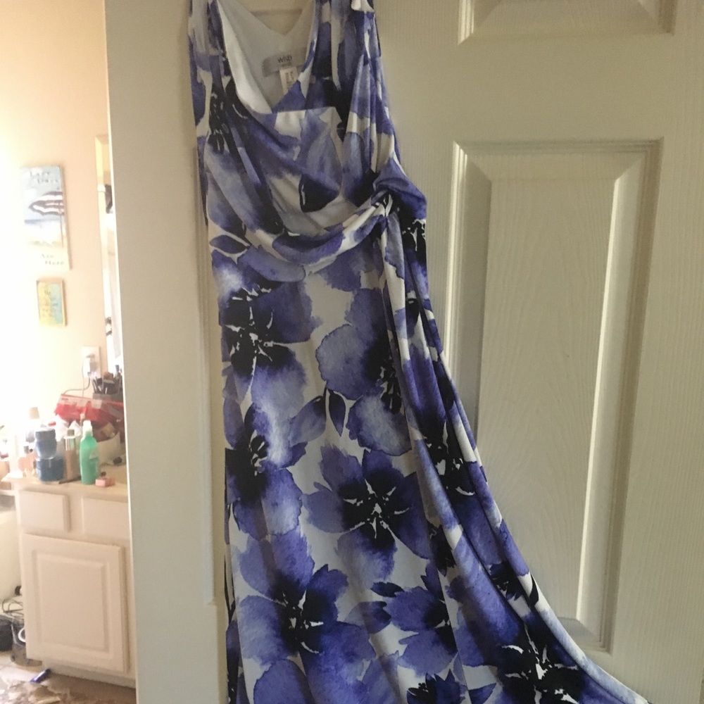 Wisp petite maxi dress